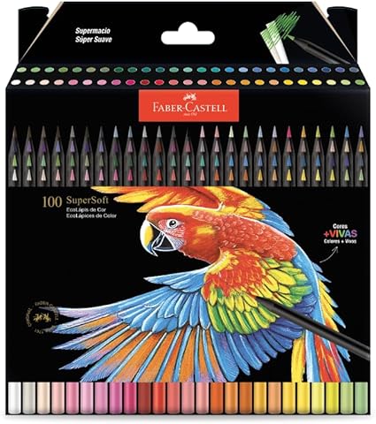 Faber-Castell Ecolápis - Lápices de colores supersuaves 100 colores