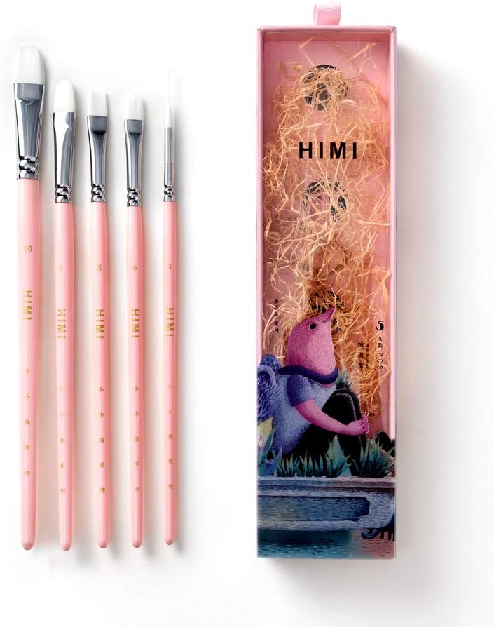 HIMI Little Bird - Juego de 5 pinceles