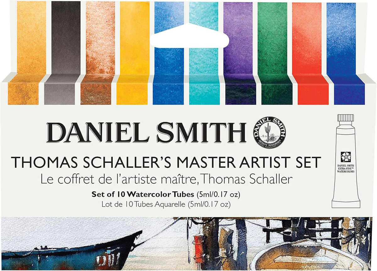 Daniel Smith acuarela extrafina Thomas Scalars, juego de 10 colores 5ML