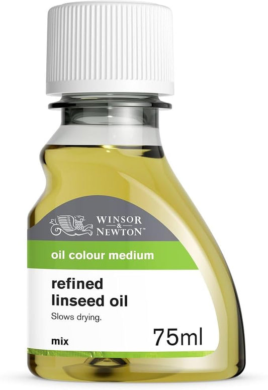 Aceite de linaza prensado en frío Winsor & Newton, 75 ml