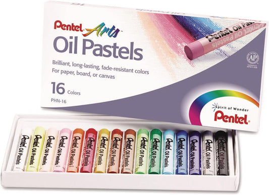 Pasteles al óleo Pentel Arts , 16 colores