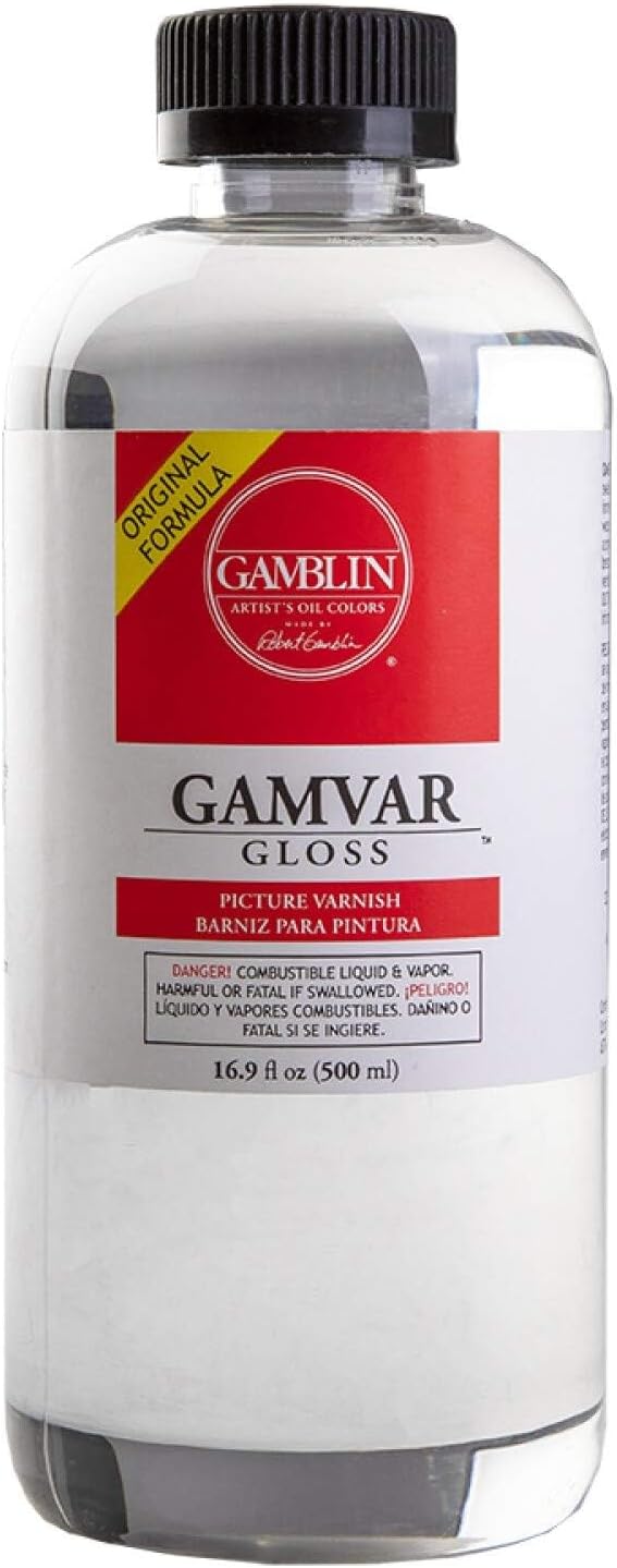 Gamblin Gamvar Pict Barniz 16.9 Oz GlossOrm-D