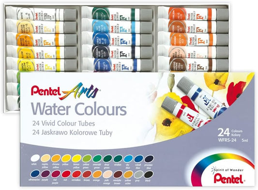Pentel acuarelas de  24 colores 5 ml