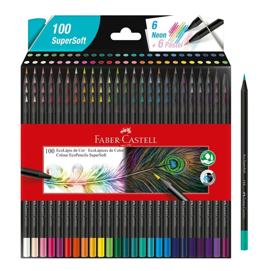 Faber-Castell SuperSoft de 100 colores