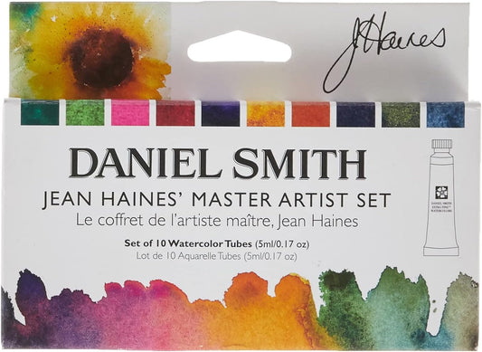 DANIEL SMITH Acuarela, tubos de 5 ml Haines Master Artist Set 10 colores
