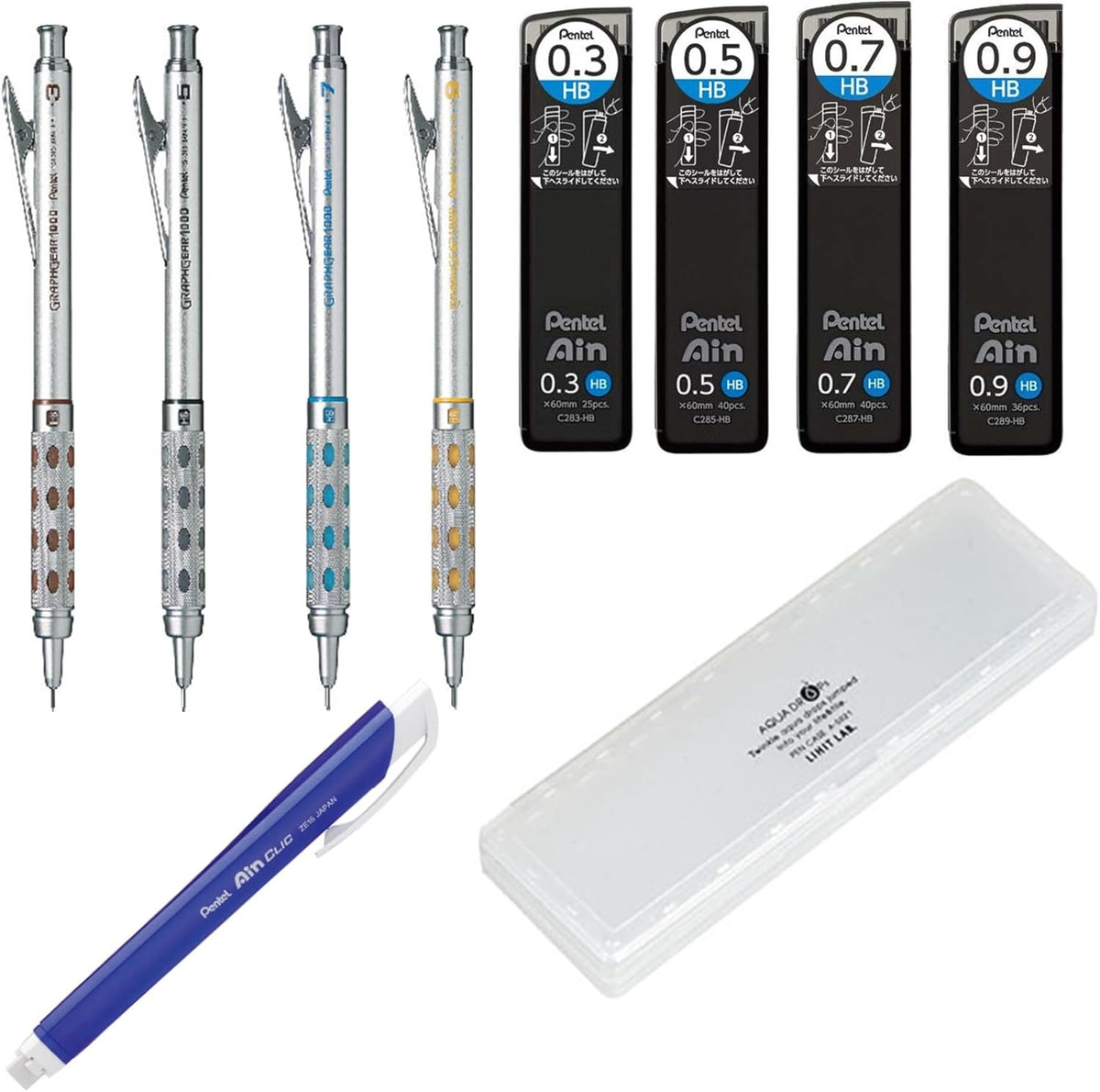 Graphgear 1000  KIT 4 PORTAMINAS