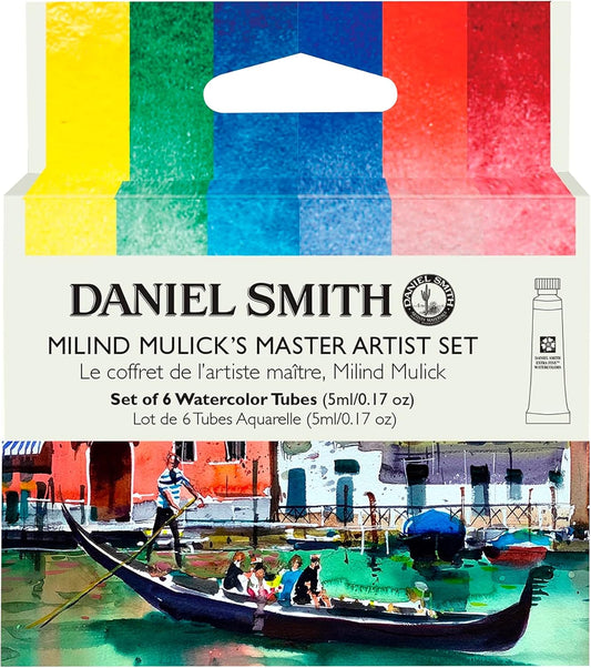 Daniel Smith  acuarela extra fina, Milind, Maric, Master Artist, juego de 6 colores  5ml
