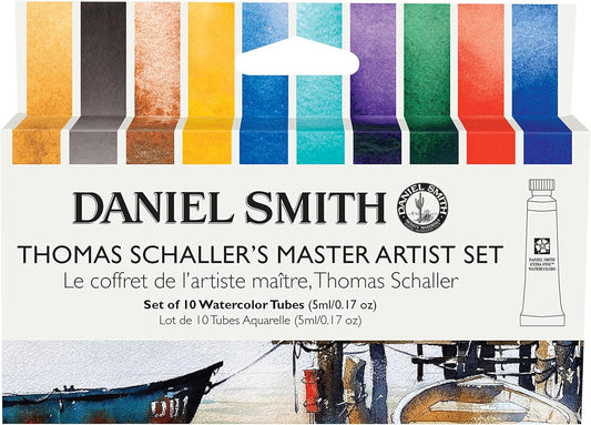 Daniel Smith  acuarela  extrafina Thomas Scalars, juego de 10 colores 5ML