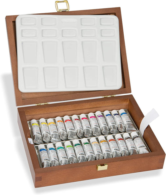 Schmincke - Caja de color HORADAM® AQUARELL, tubos de 24