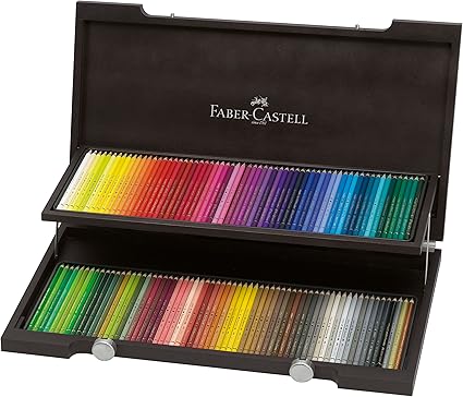 Polychromos caja de madera con 120 lápices de color
